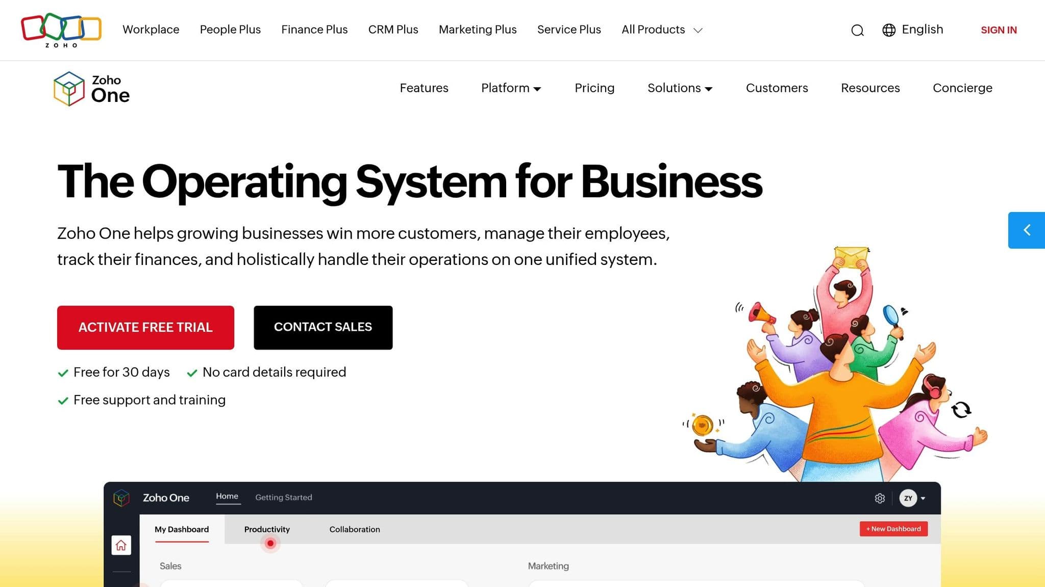 Task Dependencies: Key Features in Zoho One