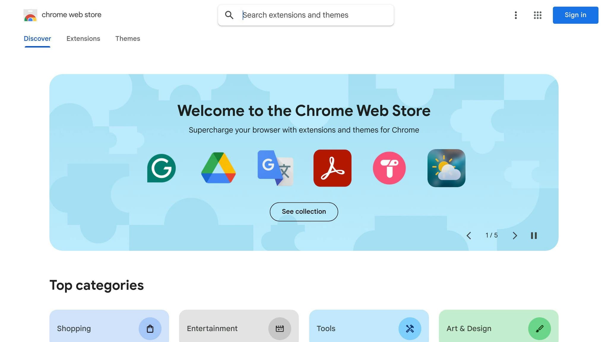 Zoho Creator Menu search Google Chrome Extension built by AorBorC