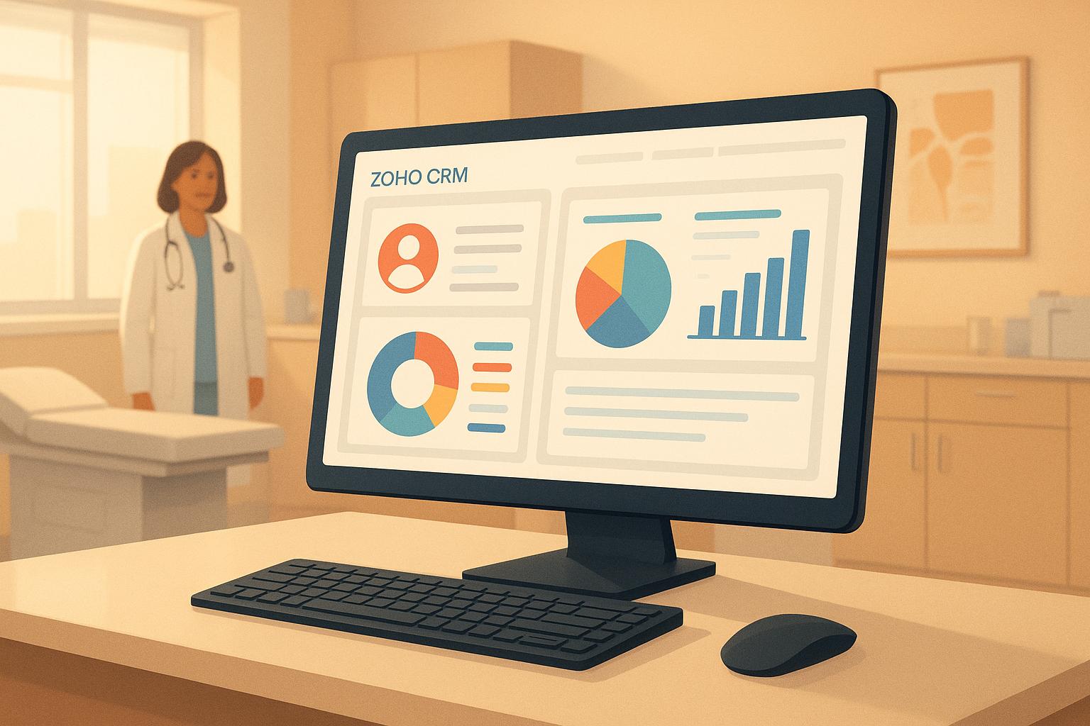How Zoho CRM Improves Patient Data Reporting