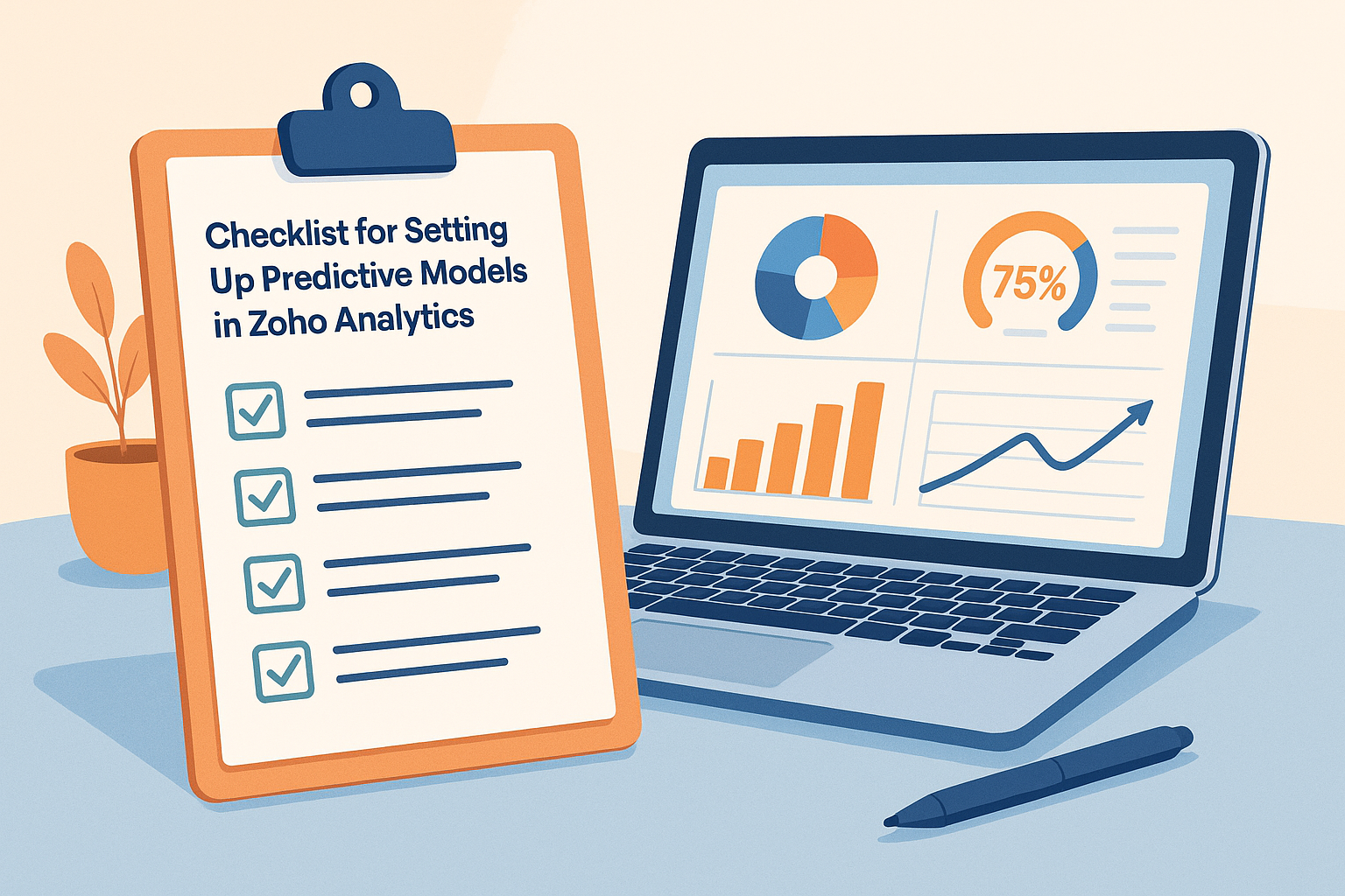 Checklist for Setting Up Predictive Models in Zoho Analytics