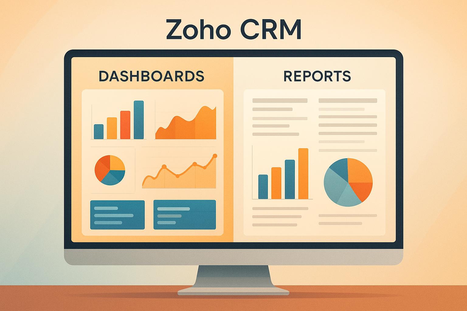 Zoho CRM Dashboards vs. Reports
