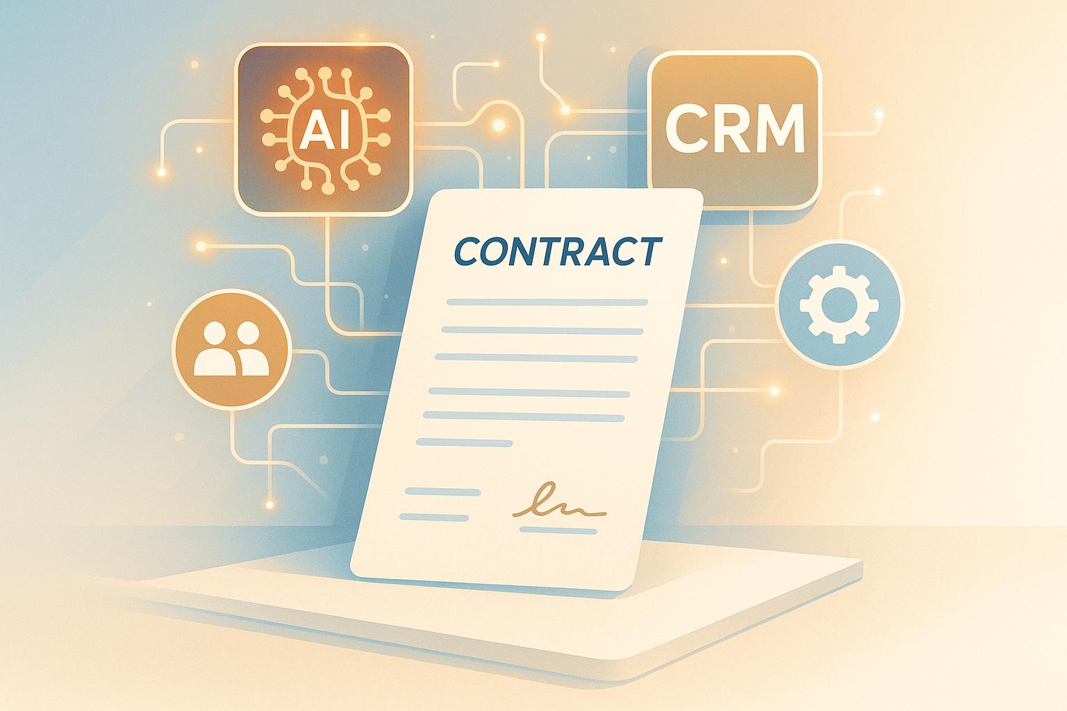 Zoho Contracts integrates AI and CRM for legal workflows