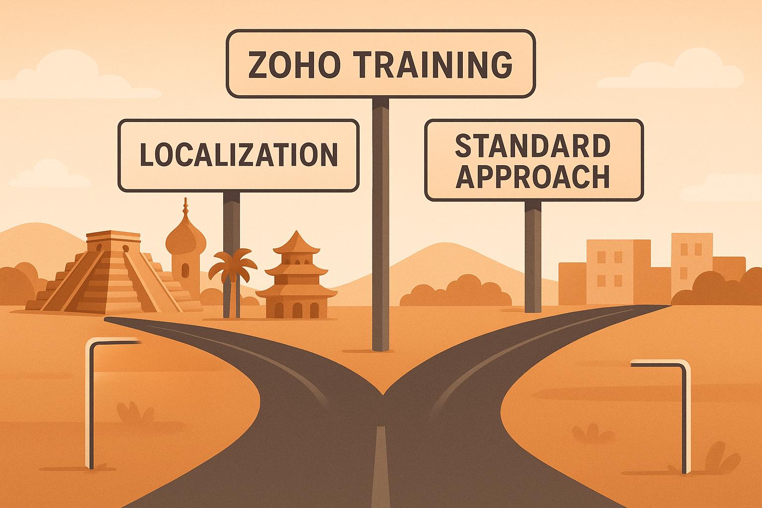 Zoho Training: Localization vs. Standard Approach